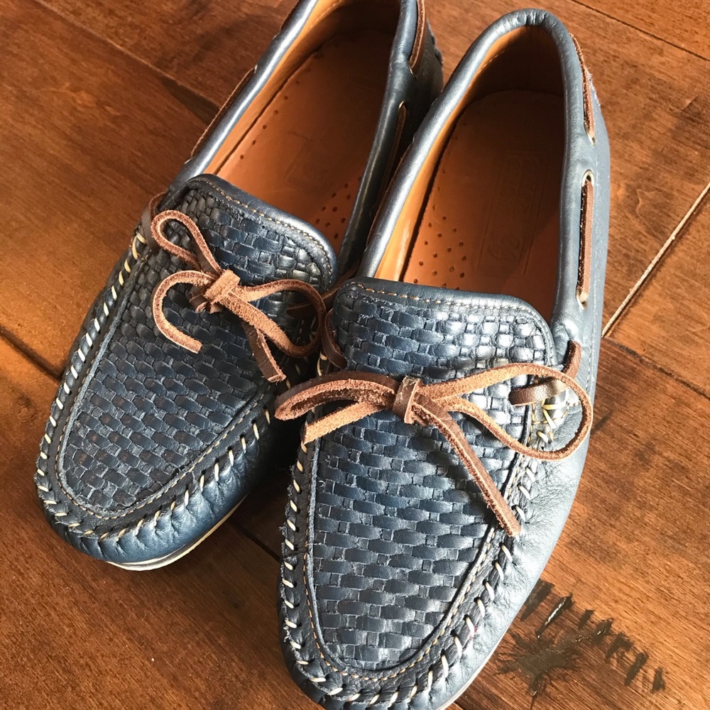 Zara boys leather moccasins